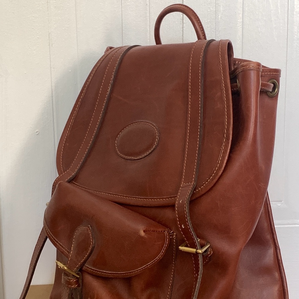 Alexandre Mareuil genuine leather backpack